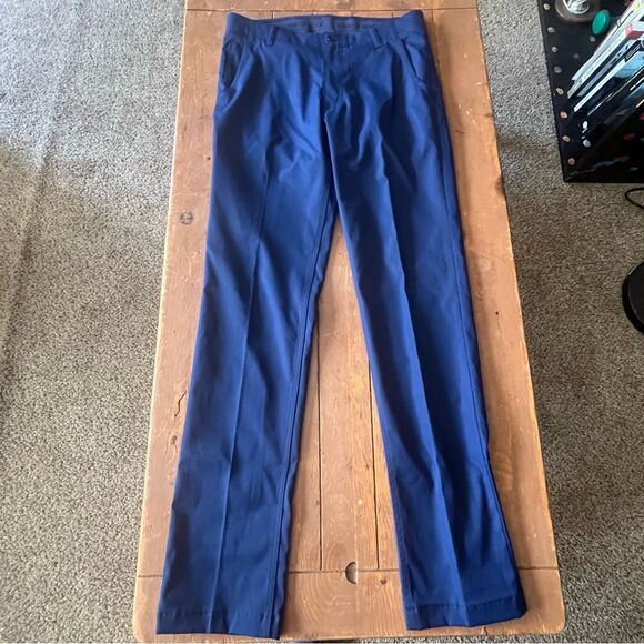Lands’ End Men's Slim Fit Flex Performance Stretch Golf Pants - Picture 1 of 10